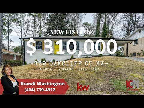 139 Oakcliff Ct NW, Atlanta, GA home video tour
