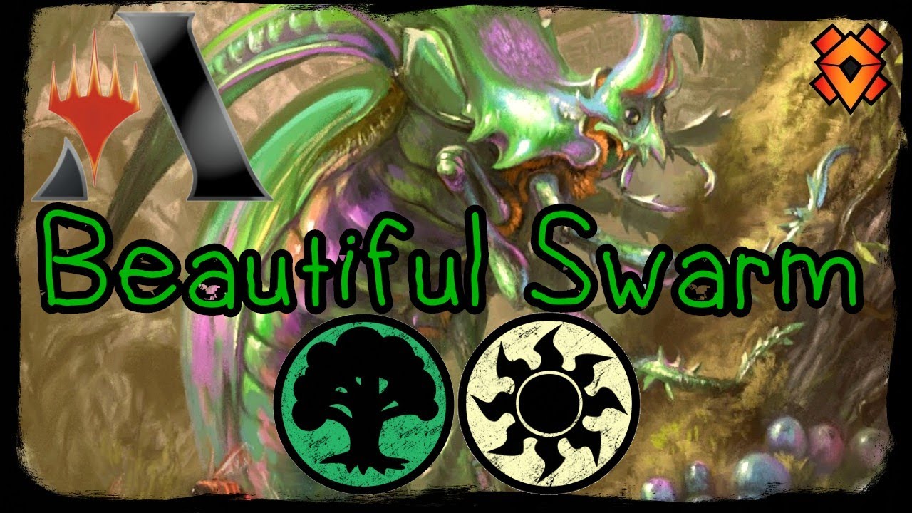 The Swarm Rises MTG Arena Insect Tribal Selesnya Counter Lifegain