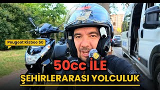 50Cc Ile Şehirlerarası Yolculuk, Peugeot Kisbee 50’Yle Ara Yollardan Kurtköy - Ataşehir Yaptık