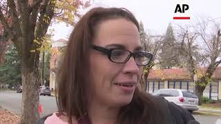 Children back to school after California wildfire