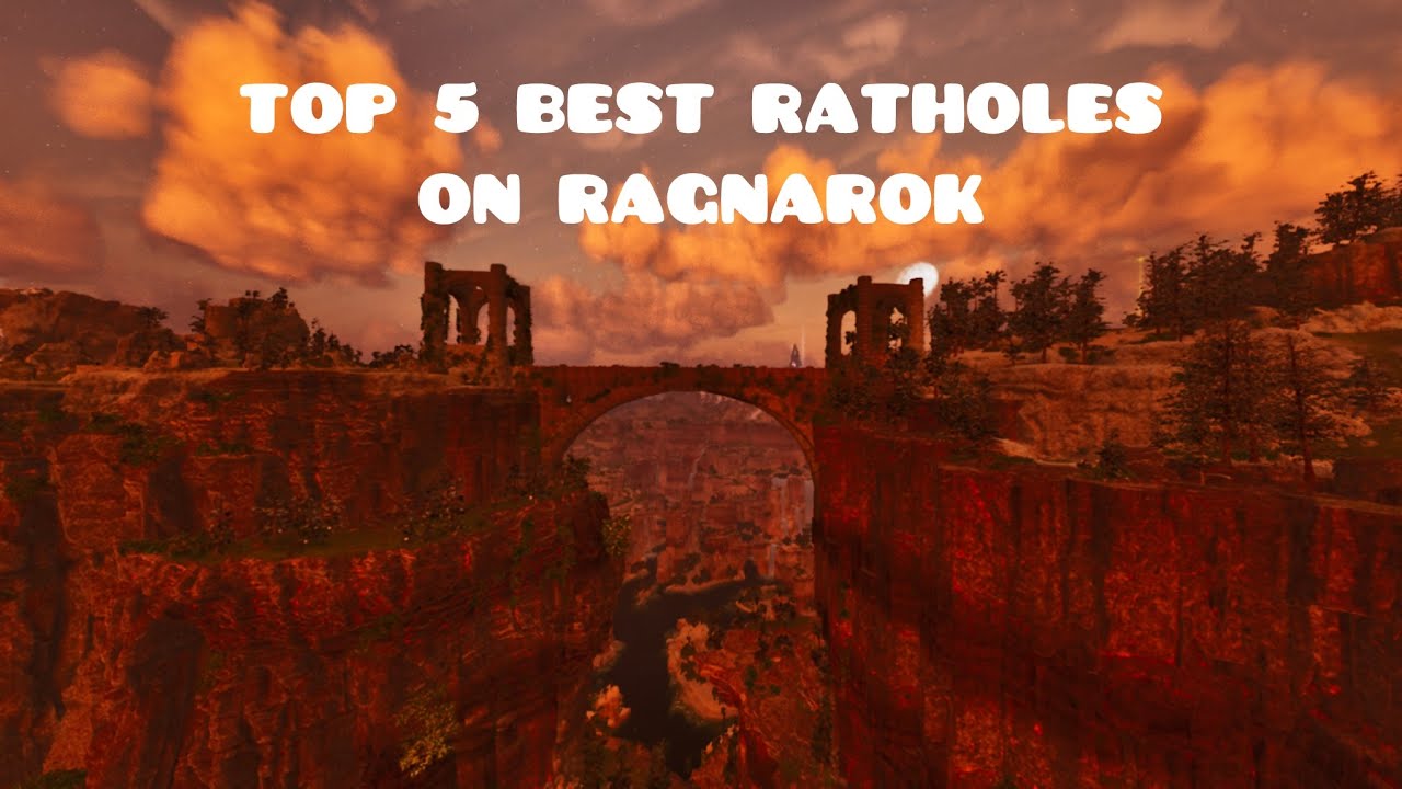 TOP 5 BEST RATHOLES ON RAGNAROK: Ark Survival Ascended