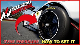 Assetto Corsa Competizione - How To Set Tyre Pressure