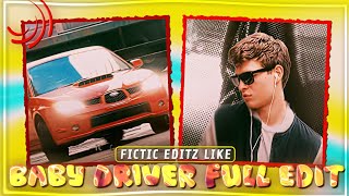 @fictic_editz like Full Baby Driver Edit on Alight Motion (+Preset)✅🔥
