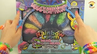 Rainbow Loom DeLuxe - лучший набор для плетения из резинок! Review set