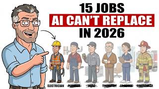 15 Jobs AI CAN'T Replace Explained — The Real Safe List 2026