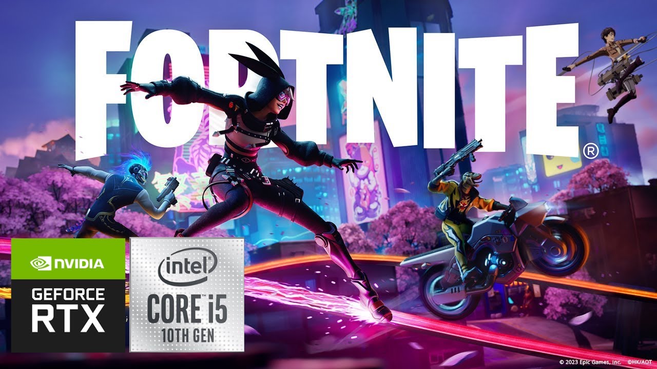 Fortnite Chapter 4 Season 2 - RTX 3060 Ti + i5 10400F - EPIC preset 1440p60