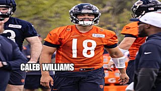 Caleb Williams *FIRST LOOK* @ Chicago Bears ROOKIE Minicamp Day 1 Highlights 🔥   Rome Odunze DEBUT!