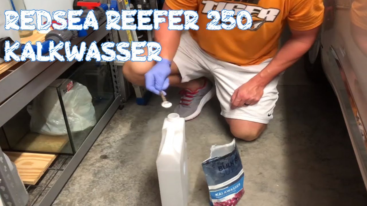 Red Sea Reefer 250 Pharma Kalkwasser (Calcium Hydroxide) How I Do