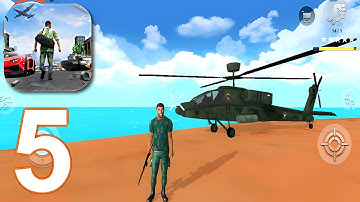 Gangster Crime, Mafia City - Gameplay Walkthrough Part 5 - Helicopter Update (Android, iOS)