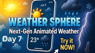 Build a Modern Weather App with HTML, CSS & JavaScript. Day 7