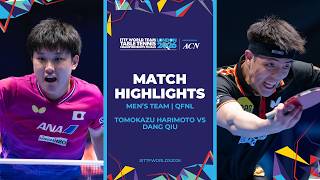 Tomokazu Harimoto vs Dang Qiu | MT - QF | #ITTFWorlds2026