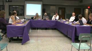 Hamburg School Board Meeting October 11, 2010