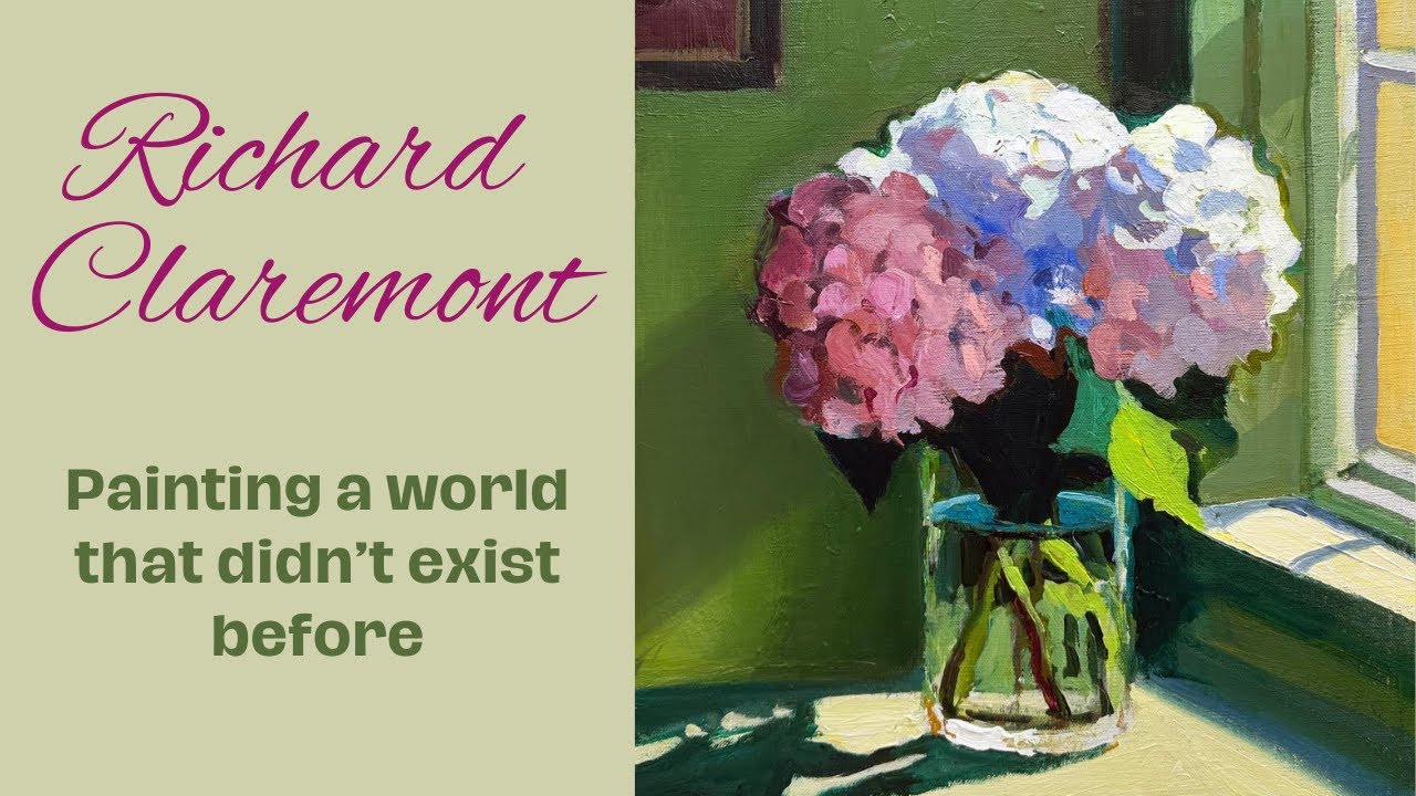 Painting a world that didn t exist before richard claremont australia