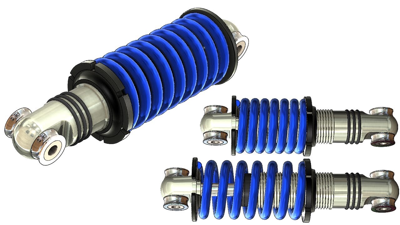 Solidworks Tutorial 315 Shock Absorber With Movable Spring Screw Mate Solidworks Tutorial Solidworks Tutorial Solidworks Tutorial 315 Shock Absorber With Movable Spring Screw Mate Solidworks Tutorial Solidworks Tutorial