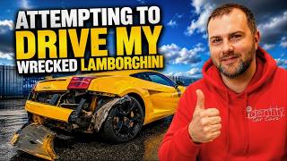 This Wrecked Lamborghini Was A HUGE Mistake…