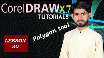 Corel Draw X7 Tutorials in Urdu Hindi Lesson 30 Complex Star Tool | By Zain Yousaf