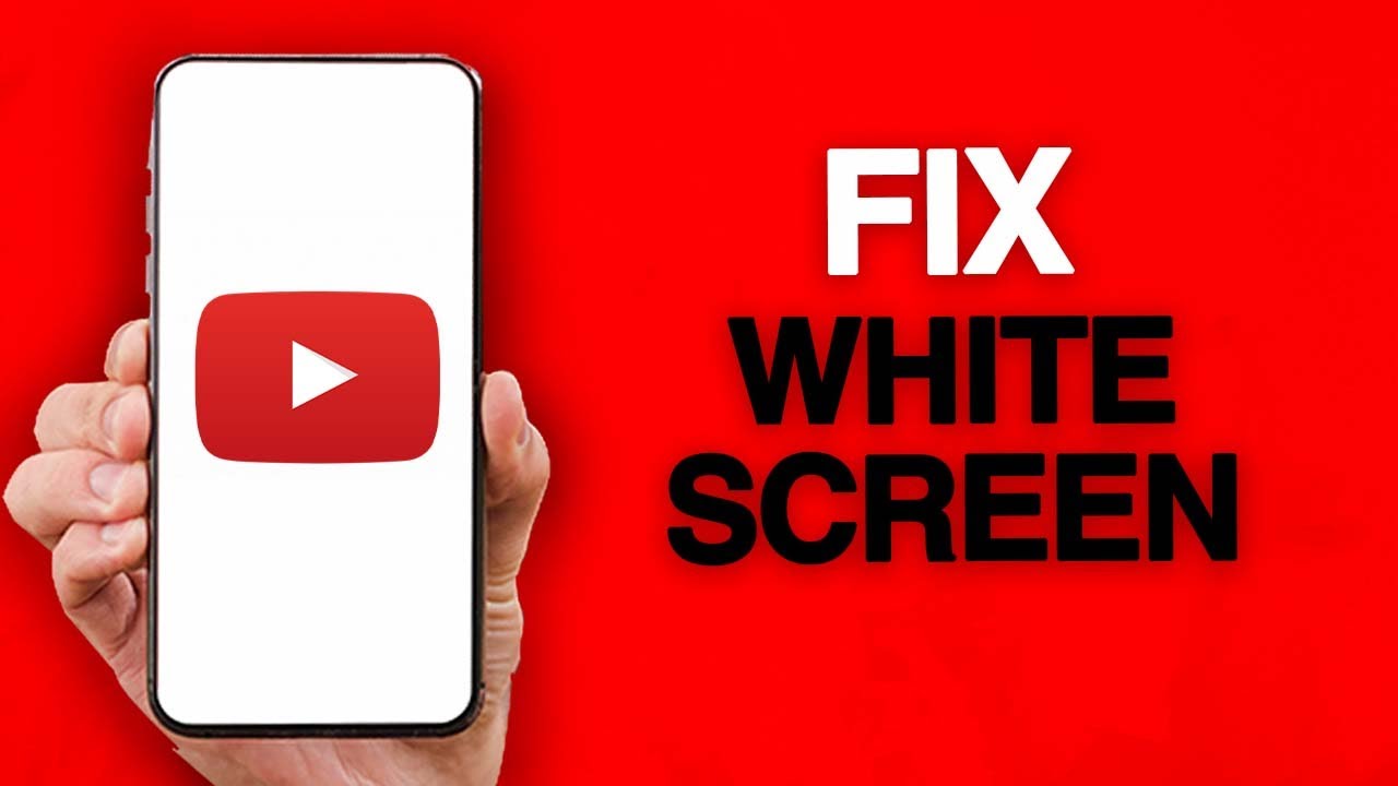 How To Fix And Solve Youtube App White Screen Problem - YouTube