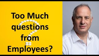 How to substantially decrease questions your employees should solve on their own