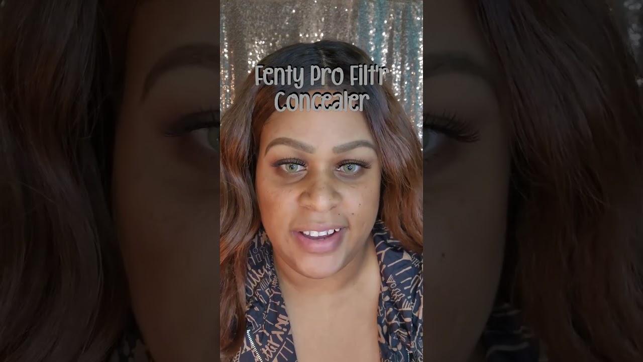 Unboxing and trying Fenty Beauty Pro Filt'r Concealer 