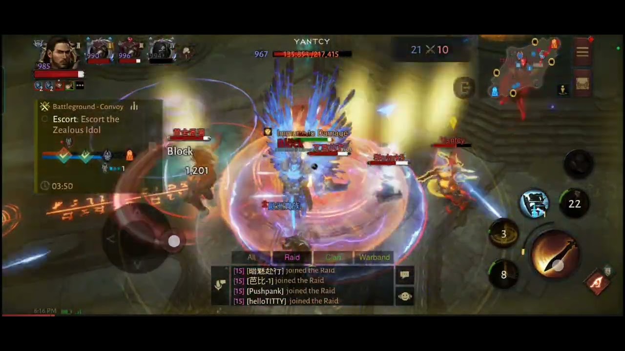 Diablo Immortal - Crusader Battle Ground 