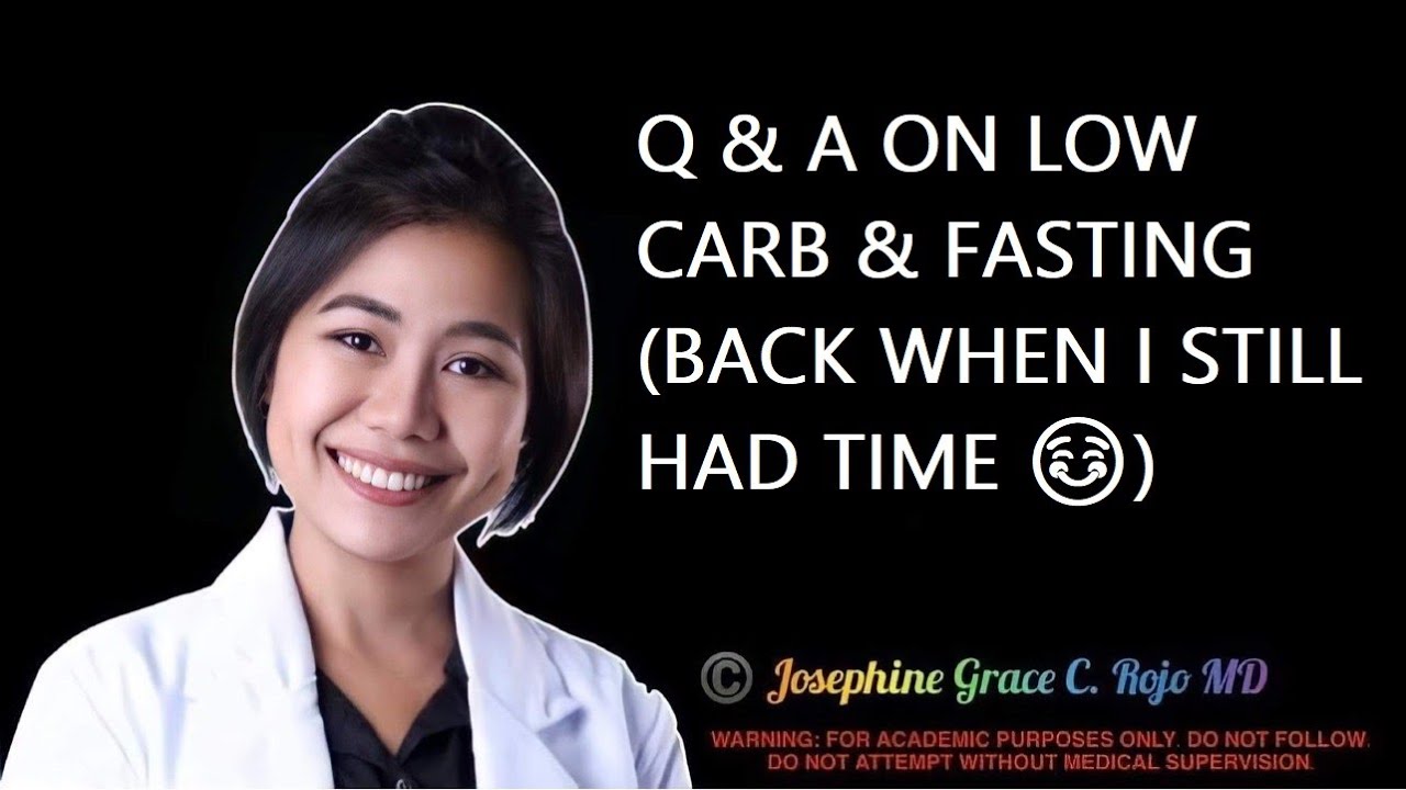 Q & A ON LOW CARB & FASTING (BACK WHEN I STILL HAD TIME ☺️)