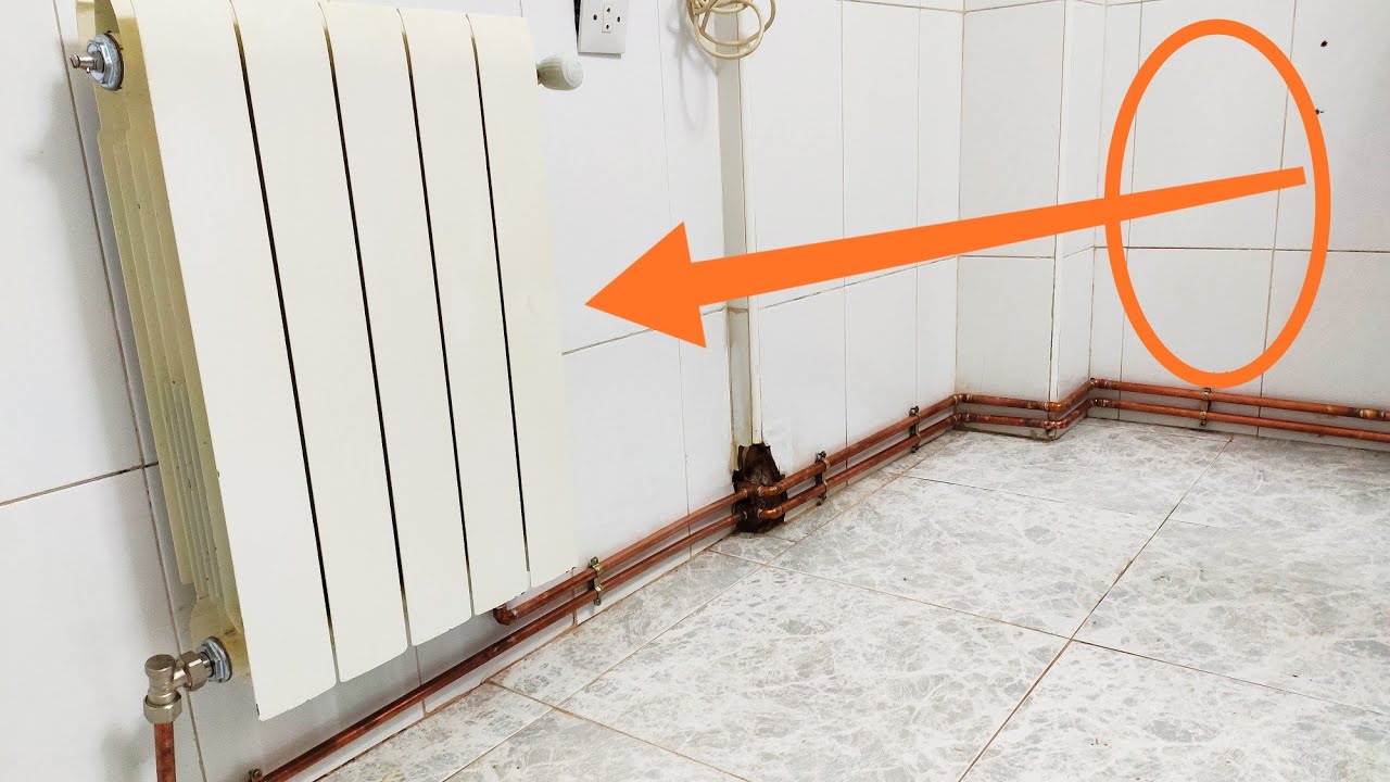 Cómo evitar salida de agua después de quitar un radiador de calefacción temporalmente?