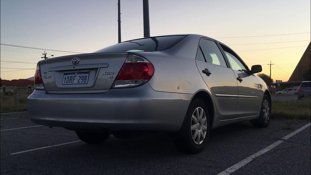 El sendero Zapatos Golpeteo 2005 Toyota Camry (Australian edition) 3.0 V6 engine revving - YouTube