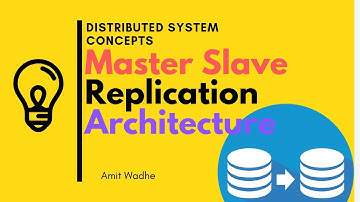 Distributed System: Master Slave Replication Architecture