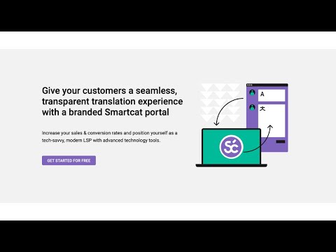 Demo of how the Smartcat Client Portal works