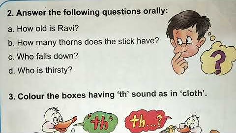 THE THIEF & THE THORN (EXERCISES 👤)