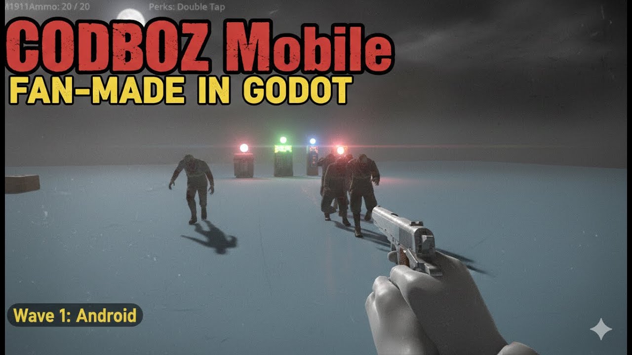 MAKING COD ZOMBIES IN GODOT | Mobile DEVLOG #1
