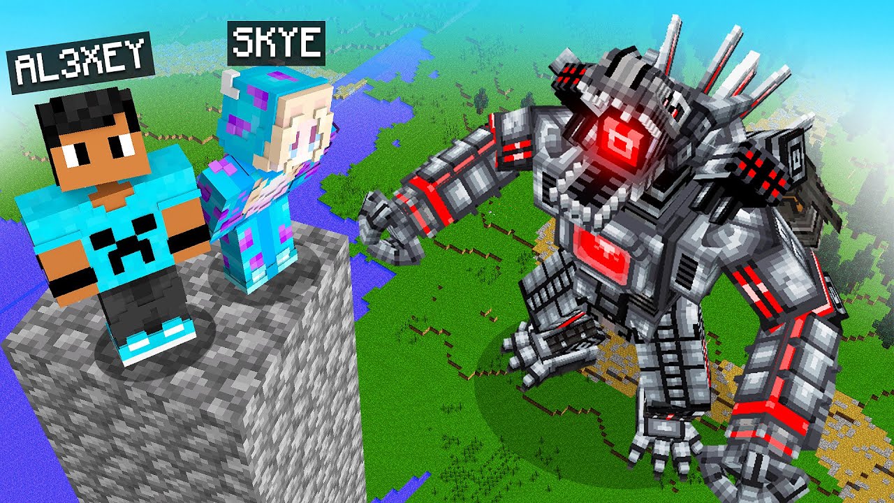 Novas KAIJUS MOBS FORAM ADICIONADAS no Minecraft