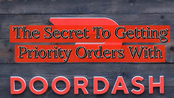 💰How to Create your own Priority With DoorDash 💰💪💎👍