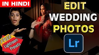 How to Edit Wedding Photos in Lightroom | Free Presets for Wedding Photographers | Hindi Tutorial screenshot 2