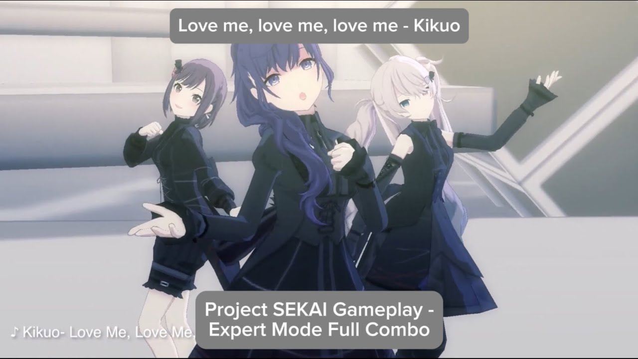 Project SEKAI Gameplay - Love me, Love me, Love me by Kikuo (Expert Mode, Full Combo)