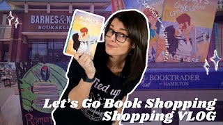 Come Book Shopping With Me VLOG // Fantasy Romance & Contemporary Romance Recommendations 📚💕