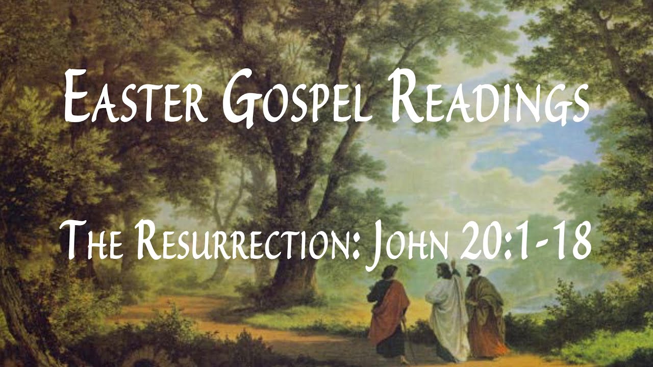 Easter Gospel Readings The Resurrection YouTube