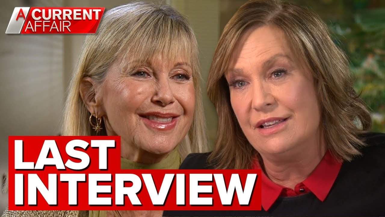 'I want to see an end to cancer': Tracy's last interview with Olivia Newton-John | A Current Affair