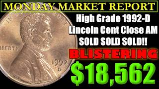 HISTORIC AUCTION SALE Marquee 1992 Lincoln Cent Variety You NEED To Know About MONDAY MARKET REPORT