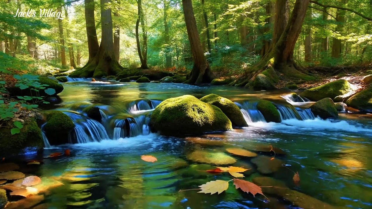 Slow River Flow | Gentle Water Sounds for Yoga Practice