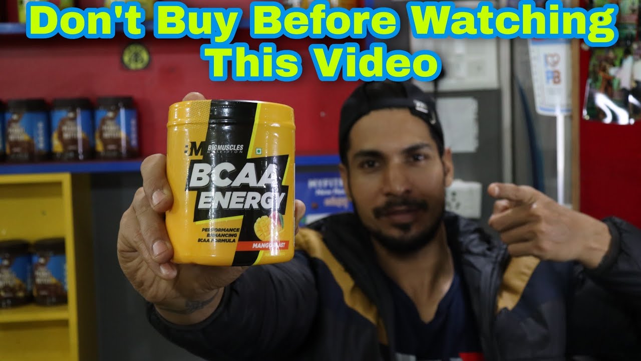 Big muscle Bcaa Energy Review #bm bcaa energy - YouTube