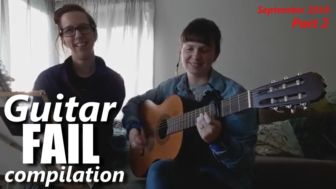 Guitar FAIL compilation September 2018 Part 2 | RockStar FAIL guitar fail spin