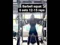 5th workout (Leg Day)
