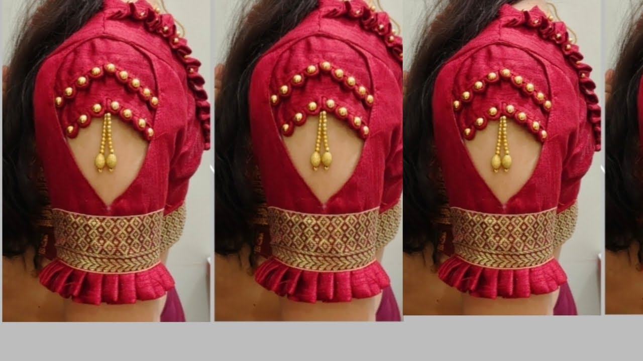 Trendy sleeve design cutting and stitching