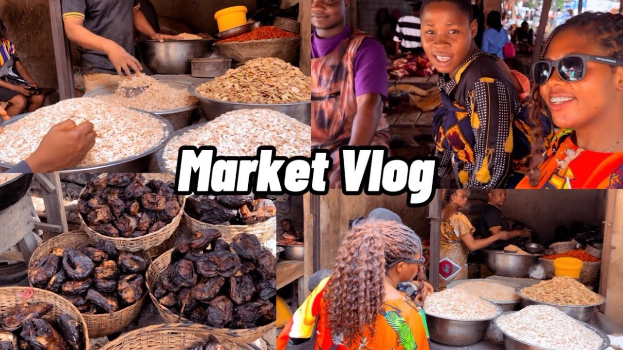 ГОТОВИМСЯ К ВОЗВРАЩЕНИЮ В ГЕРМАНИЮ 🇩🇪 || ПОКУПКА НИГЕРИЙСКИХ ПРОДУКТОВ || ВИДЕОБЛОГ С РЫНКА