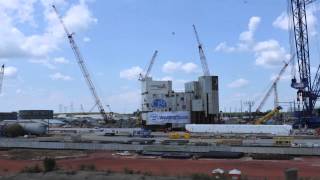 Vogtle 3 and 4 Time Lapse