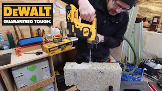 DEWALT 18V SDS DCH253N Tool Tour & Demo | Is it Tough Enough