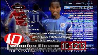 WINNING ELEVEN 10 - 1213 PS2 | THE NEW SEASON TRANSFER 2012-2013