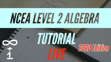 NCEA Level 2 Algebra Tutorial 4 | 25 Aug 20 - Log Questions 1