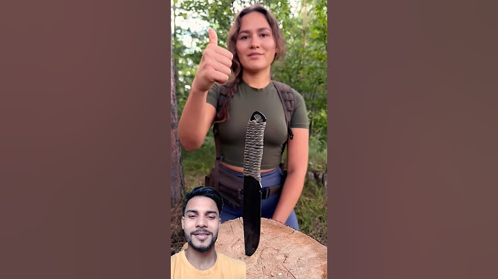Her survival skills will fry🔪😱😱 #shorts #bushcraft #survival #handmade #axe #lifehack #camping